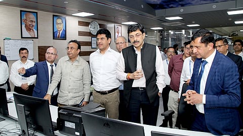 Alt="Power Secretary reviews SJVN hydro projects in Himachal"