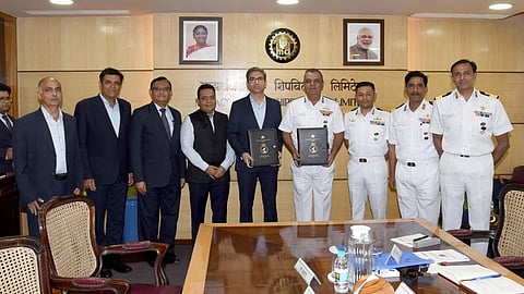 MDL delivers 6th Nilgiri-class stealth frigate ‘Mahendragiri’ to Indian Navy