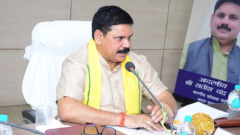 MoS Coal Satish Chandra Dubey Reviews Operations at ECL