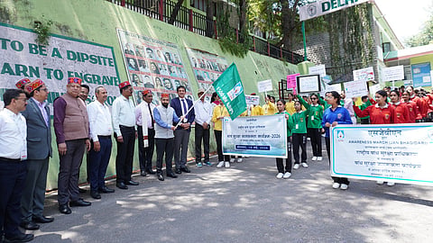Alt="SJVN dam safety awareness program"