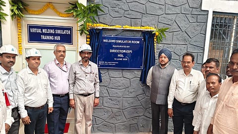 HSL inaugurates advanced welding simulator, key infrastructure facilities to boost shipbuilding capabilities