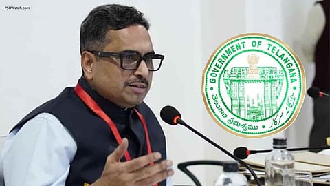 Alt="Sanjay Jaju (IAS) appointed Telangana Chief Secretary"