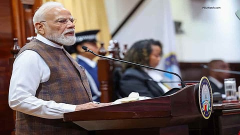 Alt="Prime Minister Narendra Modi Seychelles National Assembly"