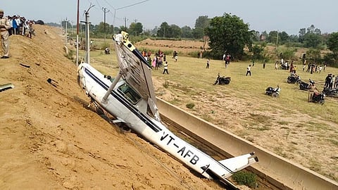 Trainer aircraft crash-lands in Uttar Pradesh; lady trainee pilot safe: DGCA