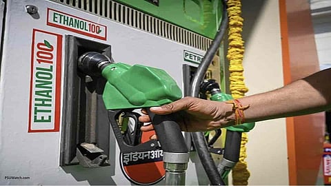 Alt="Ethanol debate E20 fuel blending"