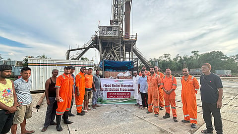ONGC Assam Asset extends relief to flood-affected communities