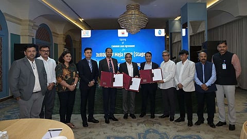 REC, PFC sign Rs 26,850-cr loan pact for 2,400 MW Meja Stage-II thermal power project