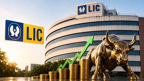 Alt="LIC's Rs 31,000-crore OFS draws record institutional demand, government exercises full greenshoe option"