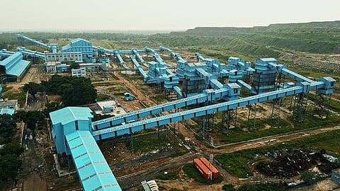 Alt="MCL commissions 4,000 MT Silo at Ib Valley coal washery"