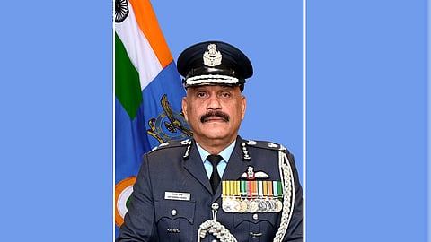 Alt="Air Marshal Jeetendra Mishra (Retd.)"
