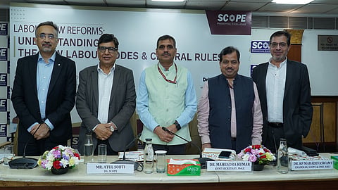 SCOPE holds workshop for PSEs on new Labour Codes, Central Rules