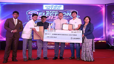 Alt="NTPC Electron Quiz 2026-27: IIT Madras teams secure 1st and 2nd positions"