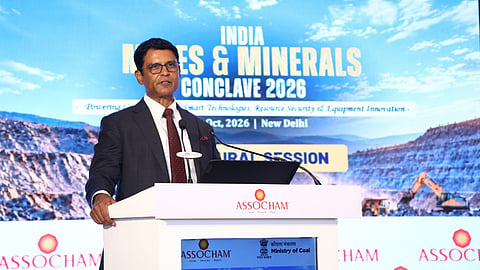 Alt="Mines Secretary Keshav Chandra"
