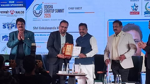 Alt="HURL MD bags ‘Best MD of the Year’ award at Odisha Startup Summit 2026"