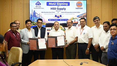 Alt="SAIL’s Rourkela Steel Plant signs three-year fuel supply MoU with IOCL"
