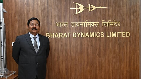 Alt="Former BDL CMD Siddharth Mishra"