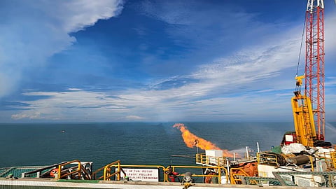 Alt="Oil India discovers natural gas in Krishna-Godavari offshore block"