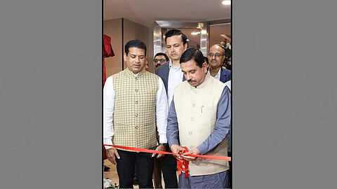Alt="Pralhad Joshi inaugurates SECI’s new corporate office in New Delhi"