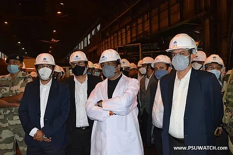 Pradhan reviews performance of SAIL’s IISCO and Durgapur Steel Plant