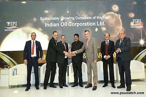 IndianOil bags FIPI’s ‘Sustainably Growing Corporate of the Year’ award
