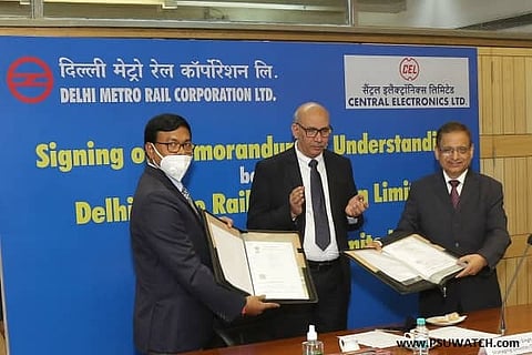 Aatmanirbhar Bharat: DMRC & CEL sign MoU to develop ‘desi’ rail engineering & system technology
