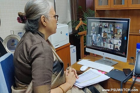 SAIL Chairman Soma Mandal goes online for customer interaction