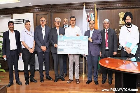 NHPC pays an interim dividend of Rs 890.85 crore for FY 2020-21