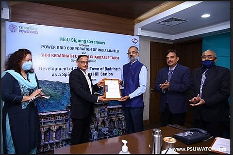 Power Grid to develop Badrinath Dham as spiritual smart hill town