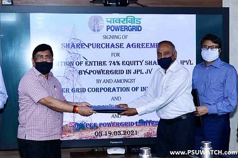 Power Grid gets a new subsidiary, inks pact to up stake in Jaypee Powergrid JV to 100%