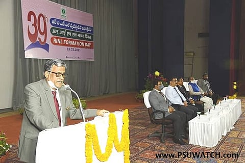 Let us rededicate ourselves to higher growth & prosperity: RINL CMD