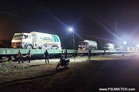 #Covid19India: Oxygen Express operations expand to Haryana & Telangana