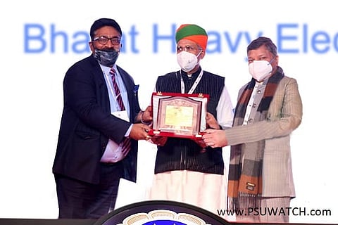 BHEL wins ICAI’s national award for ‘Excellence in Financial Reporting’