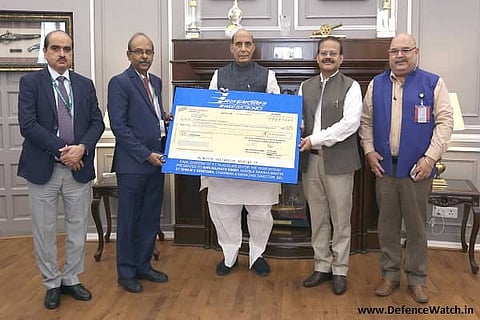 BEL pays final dividend of Rs 174.44 crore to Govt