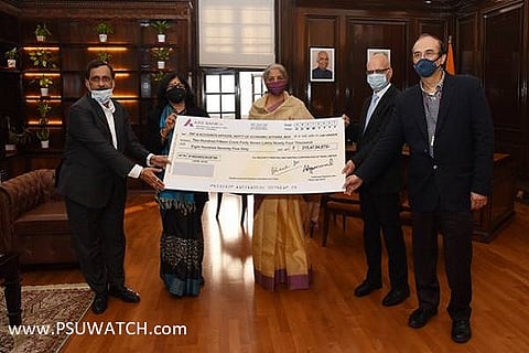 SPMCIL pays final dividend of Rs 215.48 crore for FY 2019-20