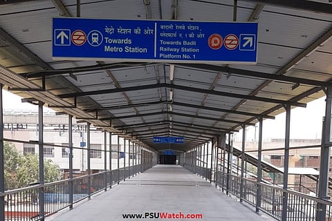 Delhi Metro opens Samaypur Badli FOB to public. Know how is it beneficial