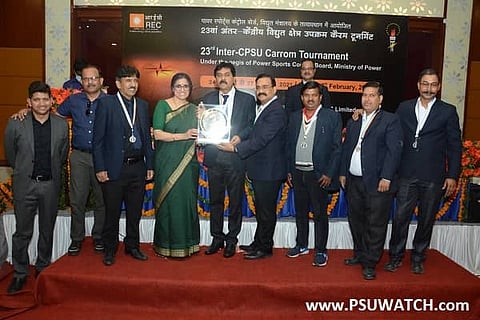 REC successfully hosts 23rd Inter–CPSU Carrom Tournament