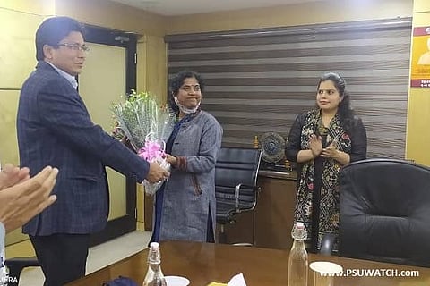 Manisha Saxena (IRS) assumes charge as CVO of IREDA