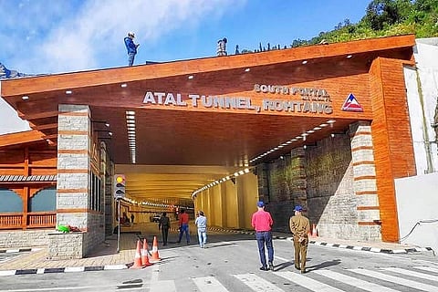This PSU has supplied more than 9000 tonnes of steel for the ‘Atal tunnel’