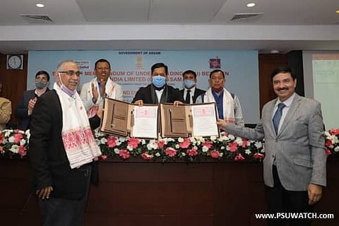 Oil India signs MoU with Assam Hydrocarbon & Energy Company (AHECL)