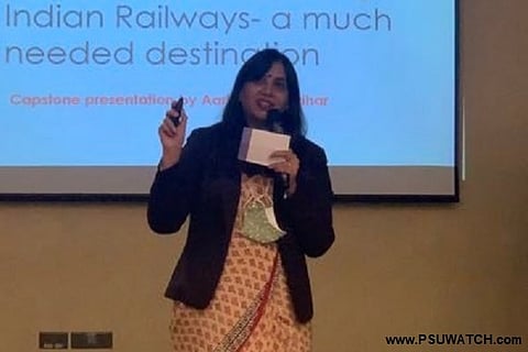 Aarti Singh Parihar (IRTS) appointed as Director in the Department of Atomic Energy