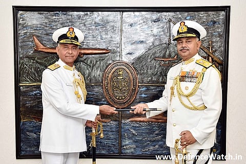 Vice Admiral Ajendra Bahadur Singh takes over as Flag Officer Commanding-in-Chief, ENC