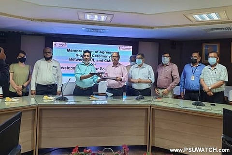Zero Net Energy Company: Coal PSUs CMPDI & CCL sign solar project agreement