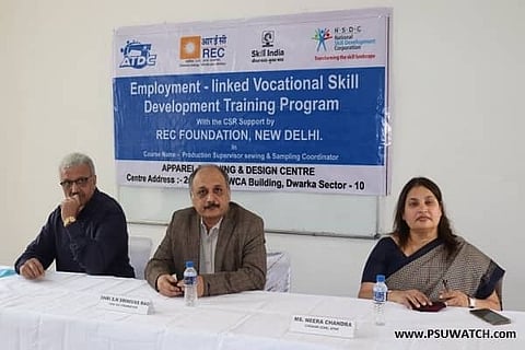 REC sponsors ‘Employment Linked Vocation Training’ for the underprivileged