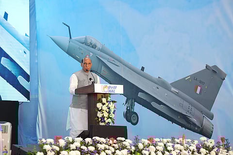 Rajnath Singh inaugurates HAL’s 2nd LCA Plant, calls LCA pride of India