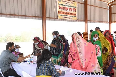 NCL conducts free health checkup of more than 320 villagers