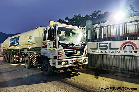 Jindal Stainless begins dispatch of Liquid Medical Oxygen from Jajpur facility