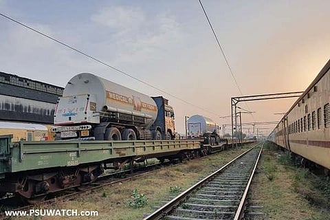 COVID-19: Railways’ first Oxygen Express trains to deliver Oxygen in Maharashtra, UP
