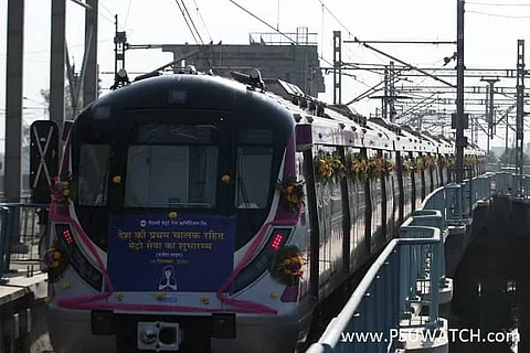 PM inaugurates India’s 1st driverless train on Delhi Metro’s Magenta Line