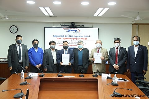 NHSRCL signs 2nd agreement with L&T for Bullet Train project