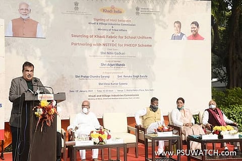 KVIC signs MoUs with Tribal Ministry to generate employment for tribal population